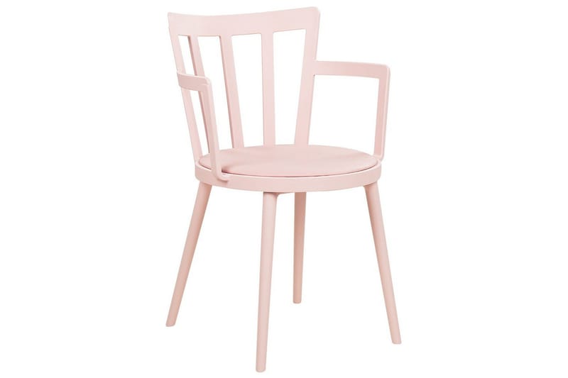 4 ruokatuolin setti Morill - Vaaleanpunainen - Huonekalut - Tuoli & nojatuoli - Ruokapöydän tuolit