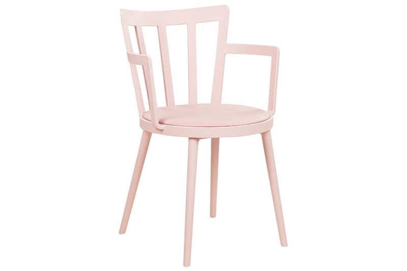 4 ruokatuolin setti Morill - Vaaleanpunainen - Huonekalut - Tuoli & nojatuoli - Ruokapöydän tuolit