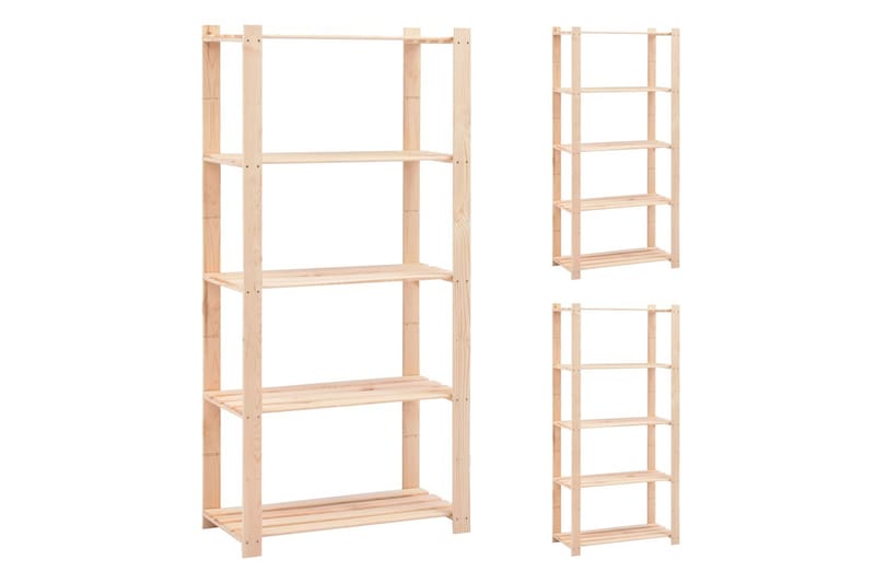 5-kerroksiset varastohyllyt 3 kpl 80x38x170cm 250kg - Huonekalut - Tuoli & nojatuoli - Baarituoli