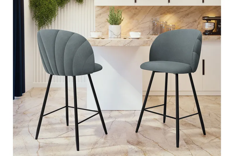 Aikka Baarituoli 105 cm - Harmaa - Huonekalut - Tuoli & nojatuoli - Baarituoli