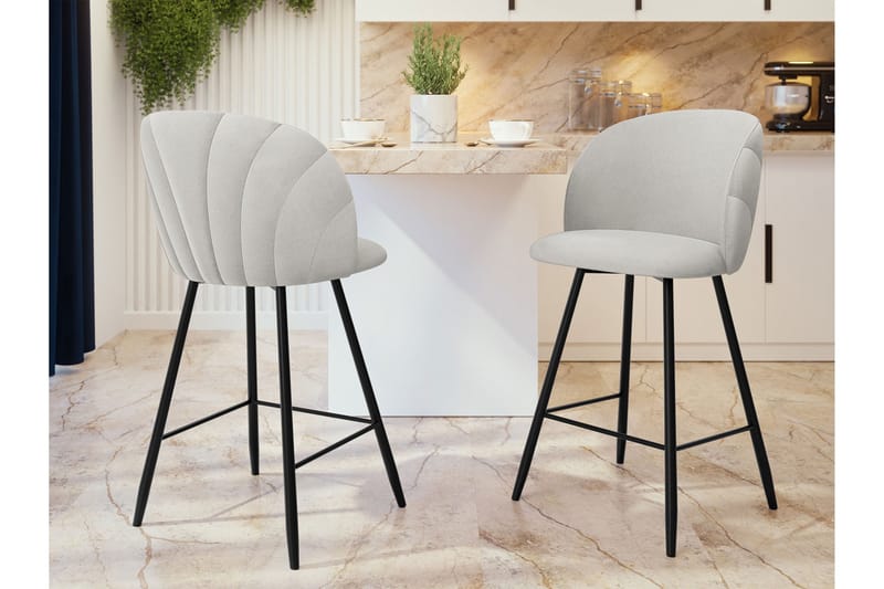 Aikka Baarituoli 105 cm - Valkoinen - Huonekalut - Tuoli & nojatuoli - Baarituoli