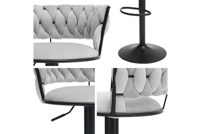 Aikka Baarituoli 98 cm - Musta - Huonekalut - Tuoli & nojatuoli - Baarituoli