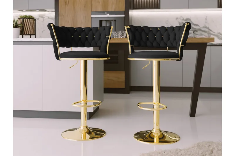 Aikka Baarituoli 98 cm - Musta - Huonekalut - Tuoli & nojatuoli - Baarituoli