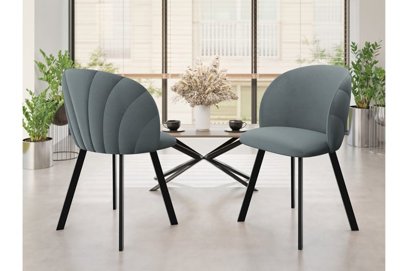 Akitomo Ruokatuoli - Harmaa - Huonekalut - Tuoli & nojatuoli - Ruokapöydän tuolit