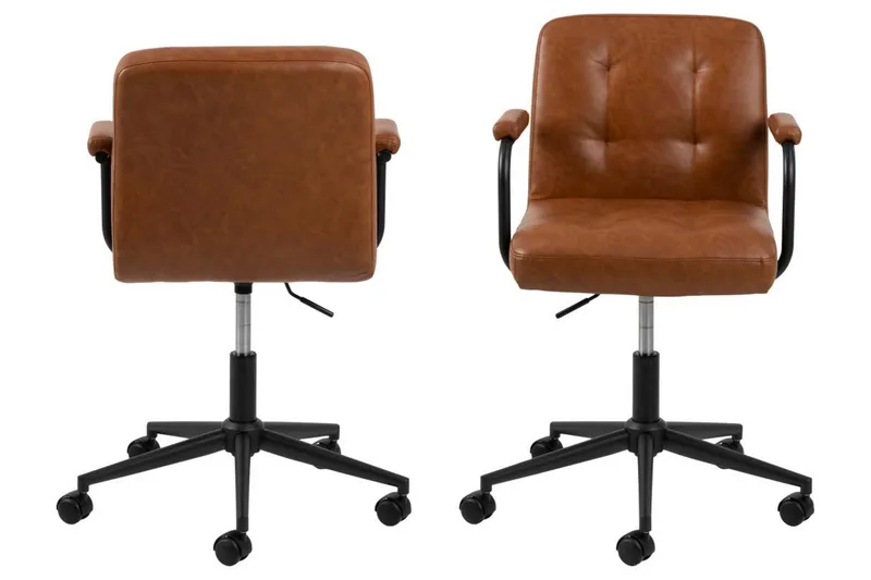 Albrightville Työtuoli - Ruskea - Huonekalut - Tuoli & nojatuoli - Työtuolit