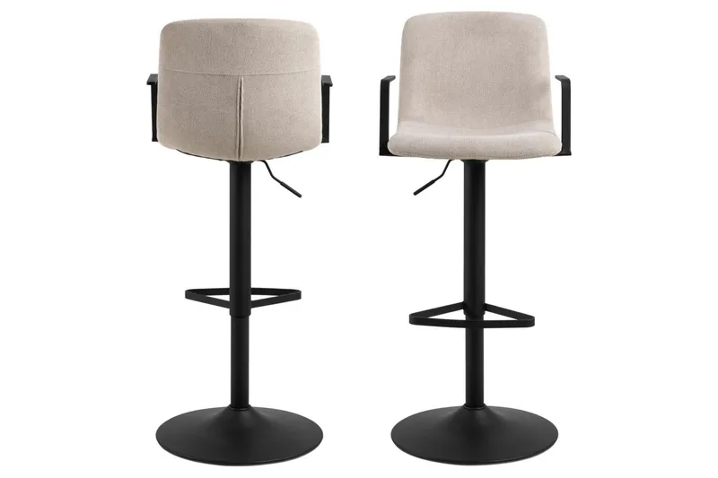 Allam Baarituoli 114 cm - Beige - Huonekalut - Tuoli & nojatuoli - Baarituoli