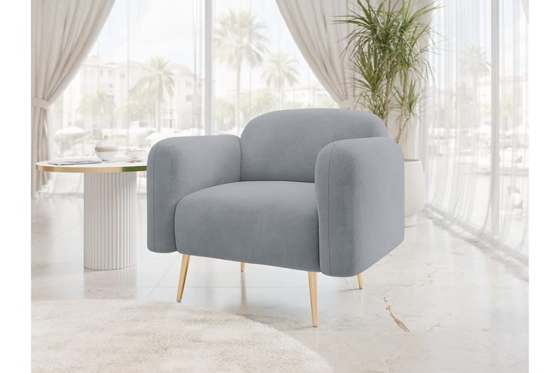 Alros Nojatuoli - Harmaa - Huonekalut - Tuoli & nojatuoli - Nojatuoli & lepotuoli