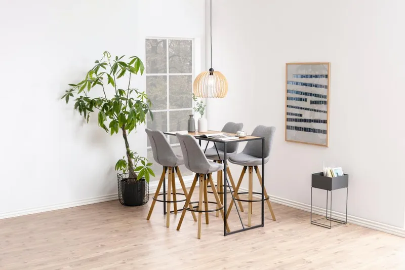 Andros Baarituoli 112 cm - Harmaa - Huonekalut - Tuoli & nojatuoli - Baarituoli