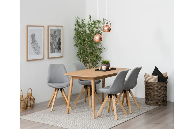 Andros Ruokatuoli - Harmaa - Huonekalut - Tuoli & nojatuoli - Ruokapöydän tuolit