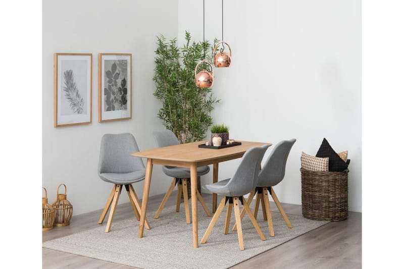 Andros Ruokatuoli - Harmaa - Huonekalut - Tuoli & nojatuoli - Ruokapöydän tuolit