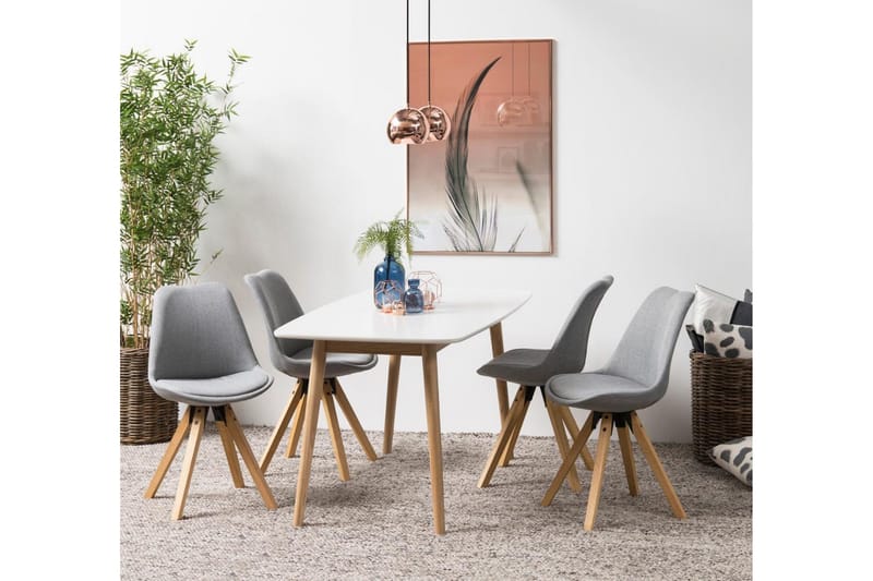 Andros Ruokatuoli - Harmaa - Huonekalut - Tuoli & nojatuoli - Ruokapöydän tuolit