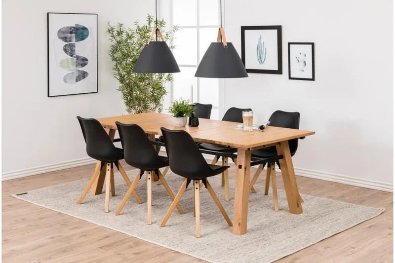 Andros Ruokatuoli - Musta - Huonekalut - Tuoli & nojatuoli - Ruokapöydän tuolit