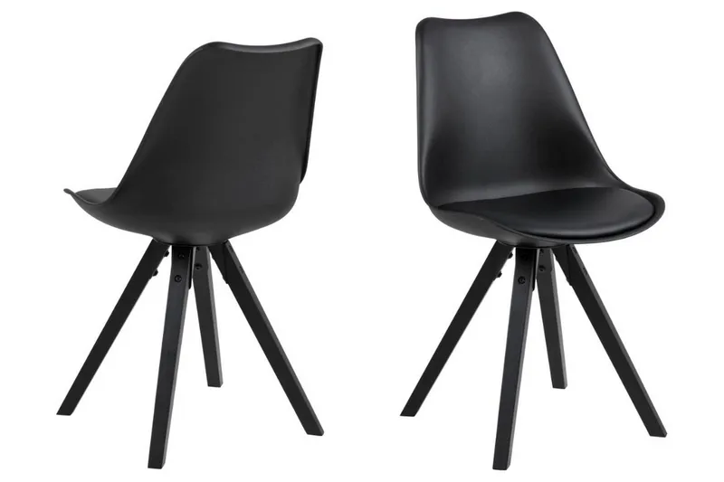 Andros Ruokatuoli - Musta - Huonekalut - Tuoli & nojatuoli - Ruokapöydän tuolit