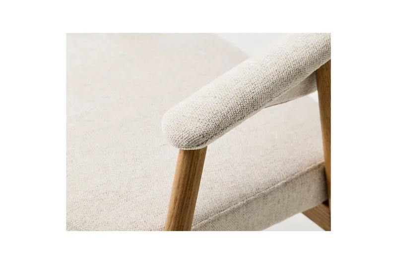 Ansari Nojatuoli - Beige - Huonekalut - Tuoli & nojatuoli - Ruokapöydän tuolit