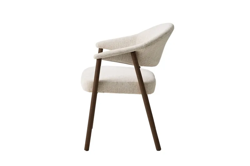 Ansari Nojatuoli - Beige - Huonekalut - Tuoli & nojatuoli - Ruokapöydän tuolit