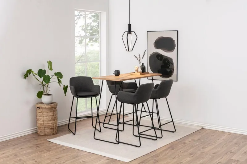 Anthos Baarituoli 100 cm - Harmaa - Huonekalut - Tuoli & nojatuoli - Baarituoli