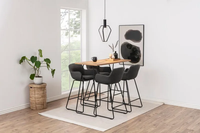 Anthos Baarituoli 100 cm - Harmaa - Huonekalut - Tuoli & nojatuoli - Baarituoli