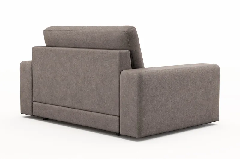 Arken Lyx Suuri Syvä Kangasnojatuoli - Ruskea - Huonekalut - Tuoli & nojatuoli - Nojatuoli & lepotuoli