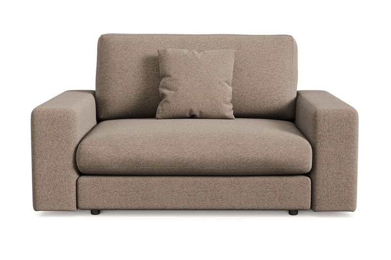 Arken Lyx Suuri Syvä Kangasnojatuoli - Ruskea - Huonekalut - Tuoli & nojatuoli - Nojatuoli & lepotuoli