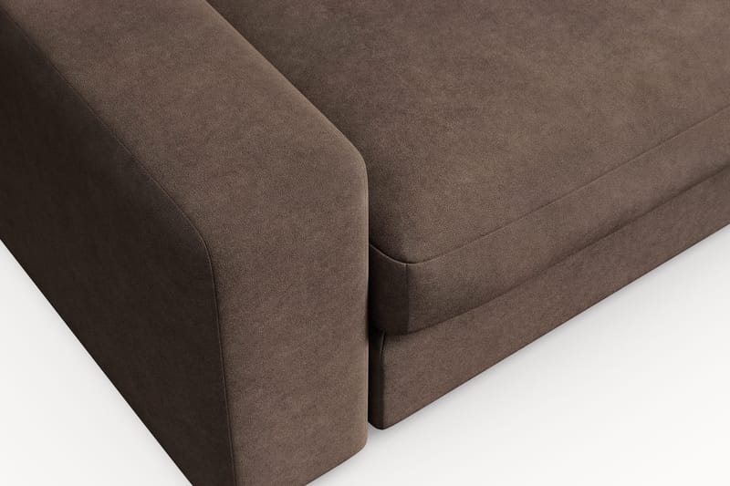 Arken Lyx Suuri Syvä Kangasnojatuoli - Ruskea - Huonekalut - Tuoli & nojatuoli - Nojatuoli & lepotuoli