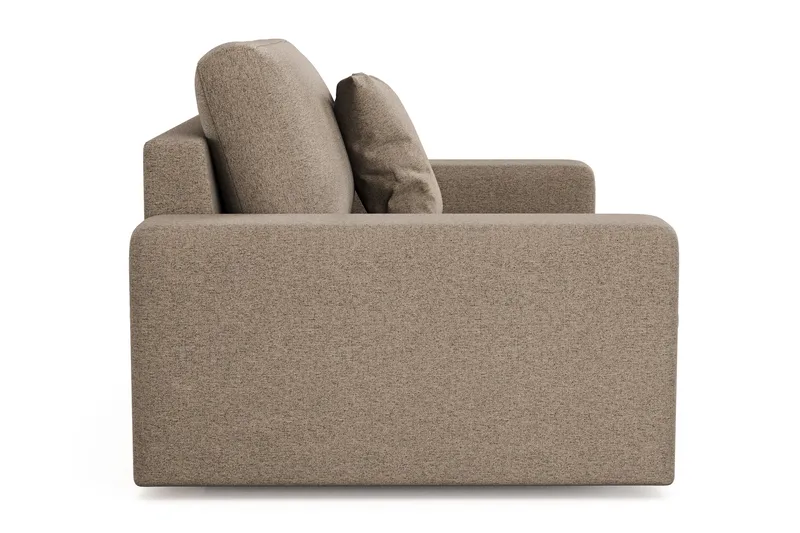 Arken Lyx Suuri Syvä Kangasnojatuoli - Ruskea - Huonekalut - Tuoli & nojatuoli - Nojatuoli & lepotuoli