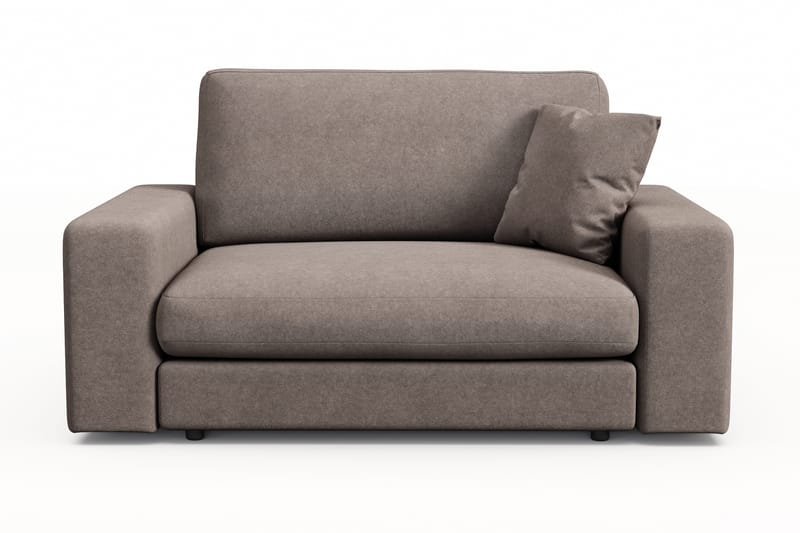 Arken Lyx Suuri Syvä Kangasnojatuoli - Ruskea - Huonekalut - Tuoli & nojatuoli - Nojatuoli & lepotuoli