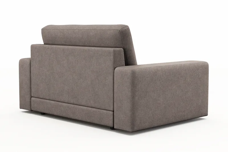 Arken Lyx Suuri Syvä Kangasnojatuoli - Ruskea - Huonekalut - Tuoli & nojatuoli - Nojatuoli & lepotuoli