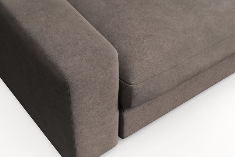 Arken Lyx Suuri Syvä Kangasnojatuoli - Ruskea - Huonekalut - Tuoli & nojatuoli - Nojatuoli & lepotuoli