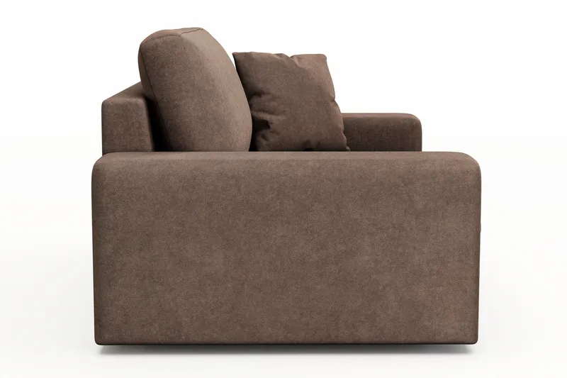 Arken Lyx Suuri Syvä Kangasnojatuoli - Ruskea - Huonekalut - Tuoli & nojatuoli - Nojatuoli & lepotuoli