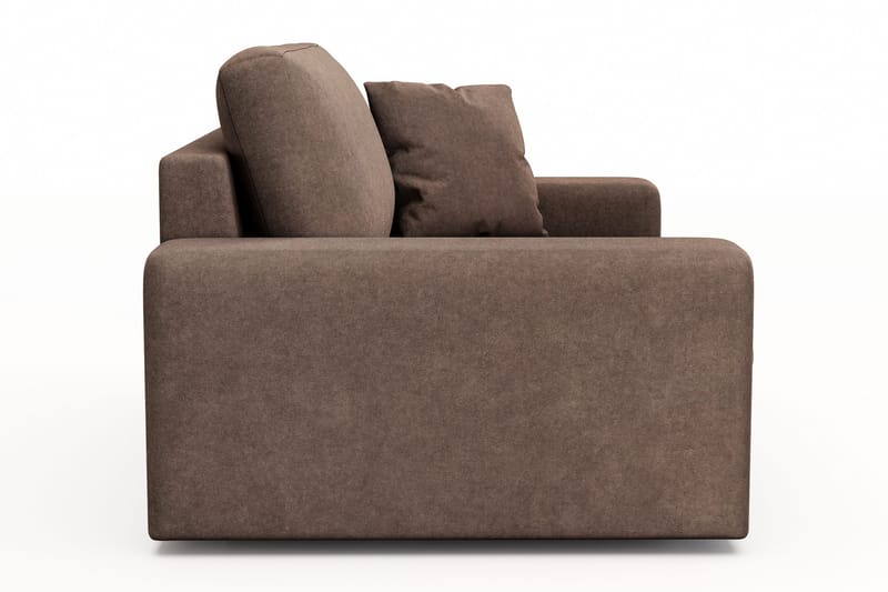 Arken Lyx Suuri Syvä Kangasnojatuoli - Ruskea - Huonekalut - Tuoli & nojatuoli - Nojatuoli & lepotuoli