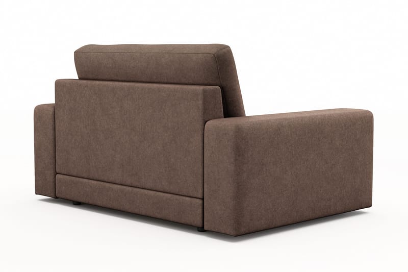 Arken Lyx Suuri Syvä Kangasnojatuoli - Ruskea - Huonekalut - Tuoli & nojatuoli - Nojatuoli & lepotuoli