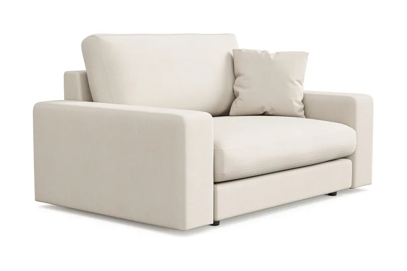 Arken Lyx Suuri Syvä Kangasnojatuoli - Vaalea beige - Huonekalut - Tuoli & nojatuoli - Nojatuoli & lepotuoli