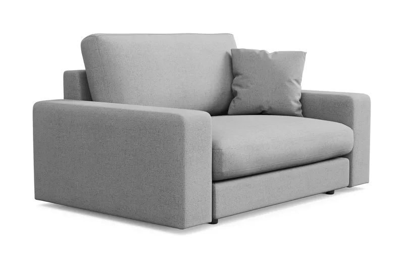 Arken Lyx Suuri Syvä Kangasnojatuoli - Vaaleanharmaa - Huonekalut - Tuoli & nojatuoli - Nojatuoli & lepotuoli