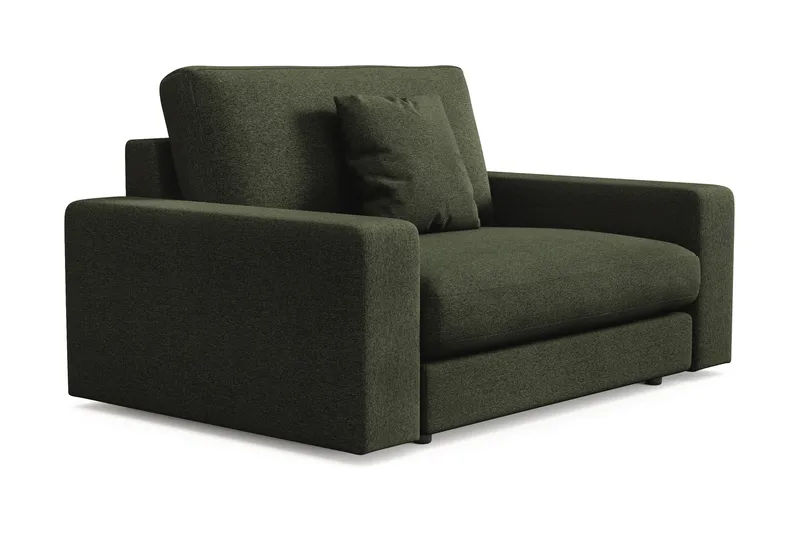 Arken Lyx Suuri Syvä Kangasnojatuoli - Vihreä - Huonekalut - Tuoli & nojatuoli - Nojatuoli & lepotuoli