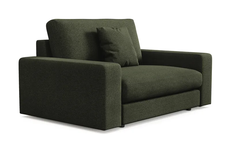 Arken Lyx Suuri Syvä Kangasnojatuoli - Vihreä - Huonekalut - Tuoli & nojatuoli - Nojatuoli & lepotuoli