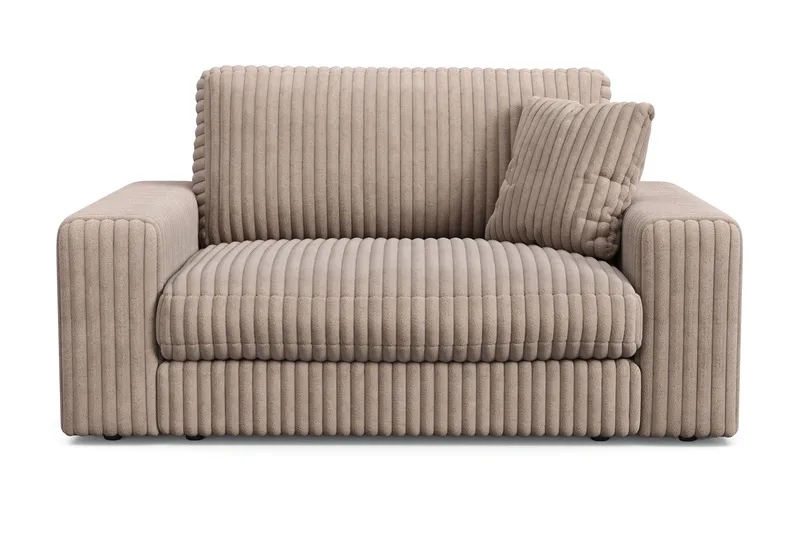 Arken Lyx Suuri Syvä Manchesternojatuoli - Greige - Huonekalut - Tuoli & nojatuoli - Nojatuoli & lepotuoli