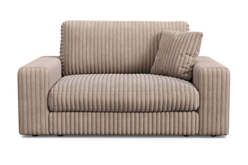 Arken Lyx Suuri Syvä Manchesternojatuoli - Greige - Huonekalut - Tuoli & nojatuoli - Nojatuoli & lepotuoli