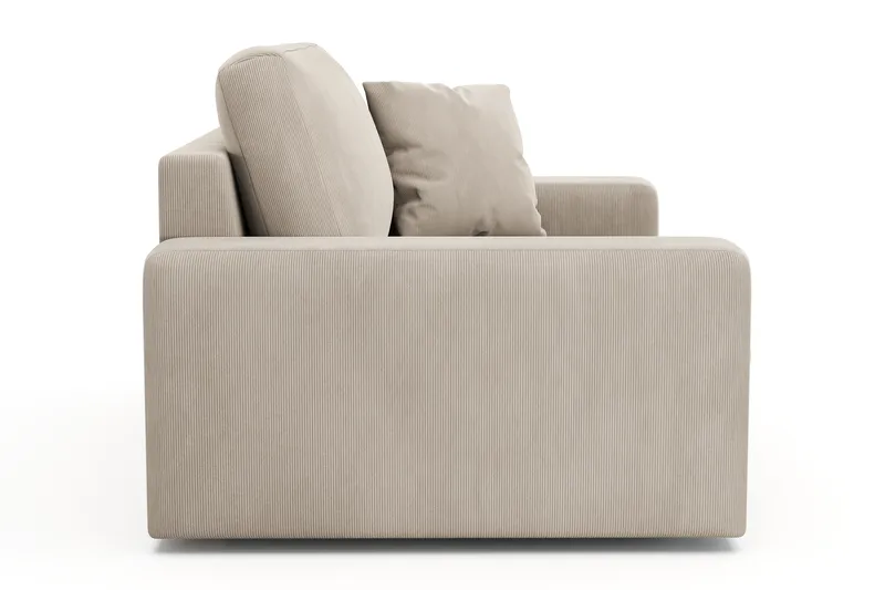 Arken Lyx Suuri Syvä Manchesternojatuoli - Greige - Huonekalut - Tuoli & nojatuoli - Nojatuoli & lepotuoli
