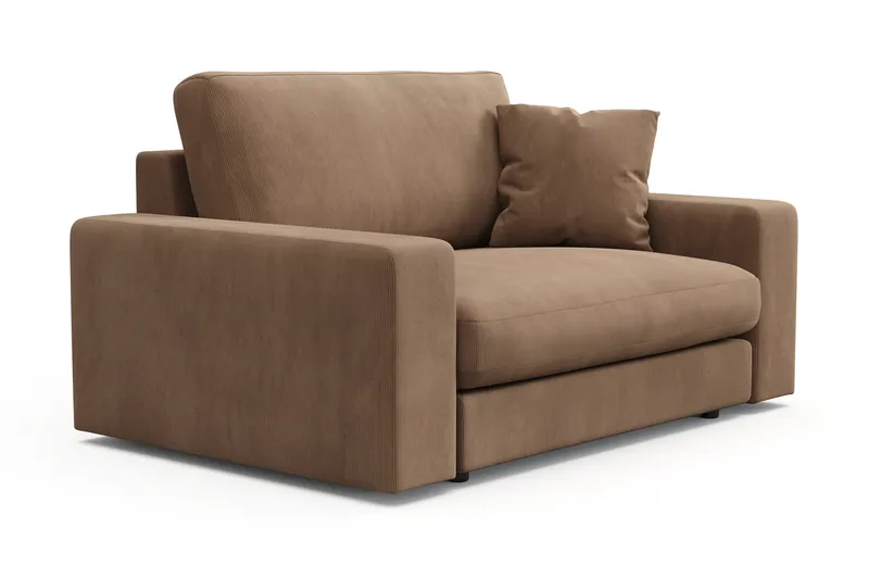 Arken Lyx Suuri Syvä Manchesternojatuoli - Ruskea - Huonekalut - Tuoli & nojatuoli - Nojatuoli & lepotuoli