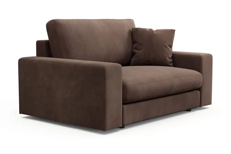 Arken Lyx Suuri Syvä Manchesternojatuoli - Ruskea - Huonekalut - Tuoli & nojatuoli - Nojatuoli & lepotuoli