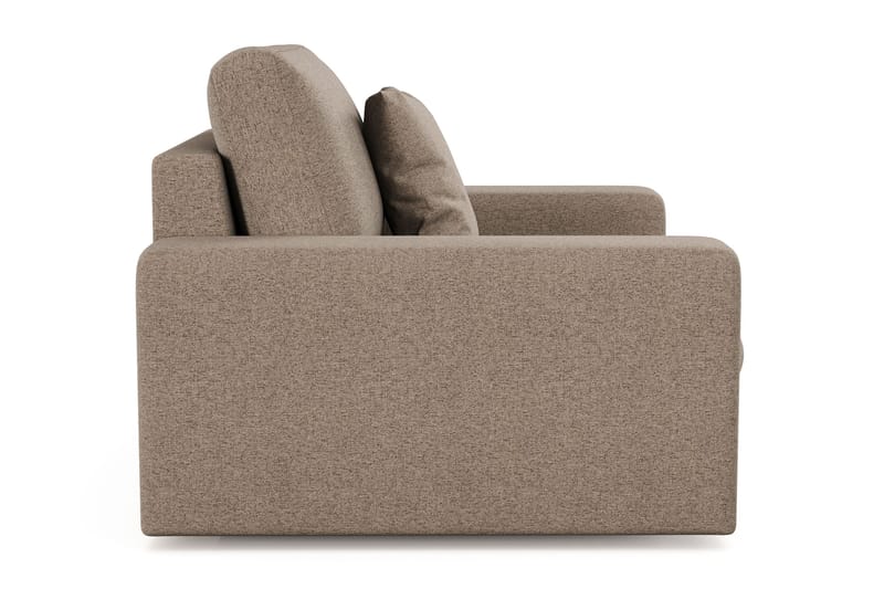 Arken Lyx Syvä Kangasnojatuoli - Ruskea - Huonekalut - Tuoli & nojatuoli - Nojatuoli & lepotuoli