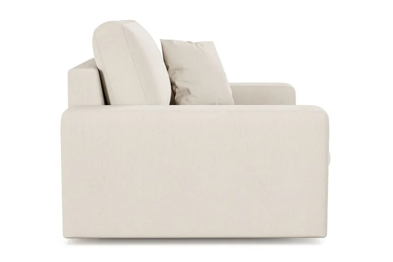 Arken Lyx Syvä Kangasnojatuoli - Vaalea beige - Huonekalut - Tuoli & nojatuoli - Nojatuoli & lepotuoli