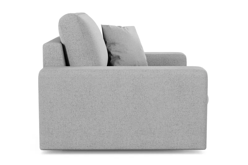 Arken Lyx Syvä Kangasnojatuoli - Vaaleanharmaa - Huonekalut - Tuoli & nojatuoli - Nojatuoli & lepotuoli