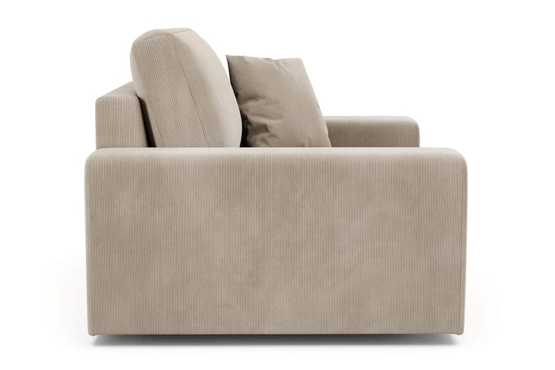 Arken Lyx Syvä Manchesternojatuoli - Greige - Huonekalut - Tuoli & nojatuoli - Nojatuoli & lepotuoli