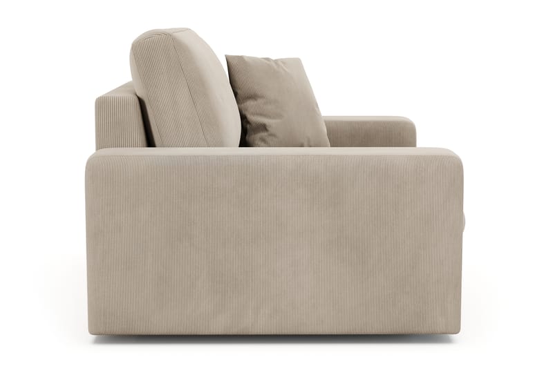 Arken Lyx Syvä Manchesternojatuoli - Greige - Huonekalut - Tuoli & nojatuoli - Nojatuoli & lepotuoli