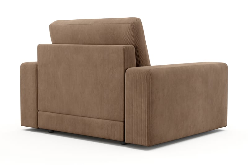 Arken Lyx Syvä Manchesternojatuoli - Ruskea - Huonekalut - Tuoli & nojatuoli - Nojatuoli & lepotuoli