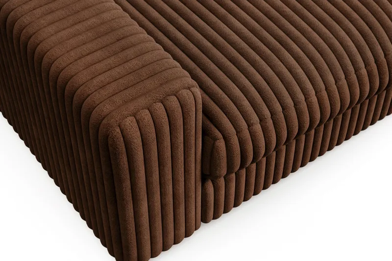 Arken Lyx Syvä Manchesternojatuoli - Tummanruskea - Huonekalut - Tuoli & nojatuoli - Nojatuoli & lepotuoli