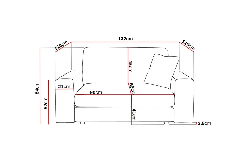 Arken Lyx Syvä Samettinen nojatuoli - Musta - Huonekalut - Tuoli & nojatuoli - Nojatuoli & lepotuoli
