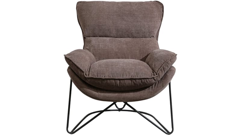 Artemis-nojatuoli kankaalla - Biscuit - Huonekalut - Tuoli & nojatuoli - Nojatuoli & lepotuoli