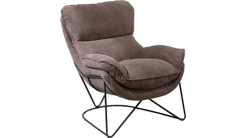 Artemis-nojatuoli kankaalla - Biscuit - Huonekalut - Tuoli & nojatuoli - Nojatuoli & lepotuoli